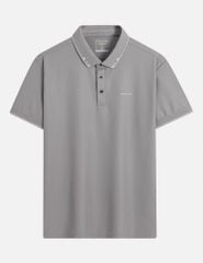 Áo thun polo nam thể thao cổ bo in logo ngực