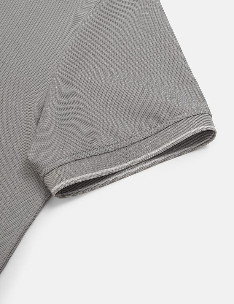 Áo thun polo nam thể thao cổ bo in logo ngực