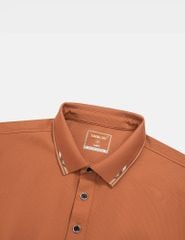 Áo thun polo nam thể thao cổ bo in logo ngực