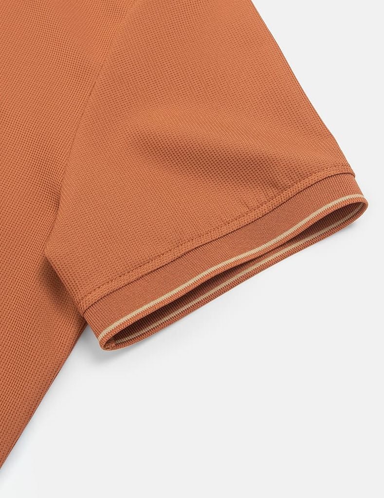 Áo thun polo nam thể thao cổ bo in logo ngực