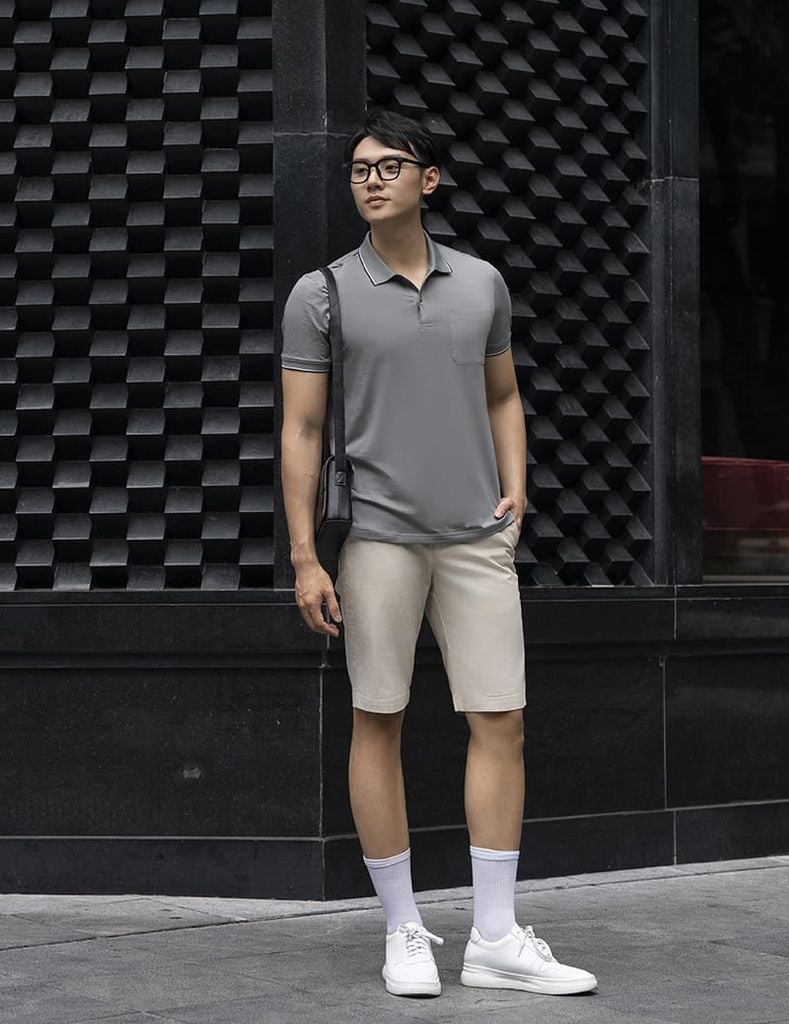 Áo polo ngắn tay nam LPS112S4