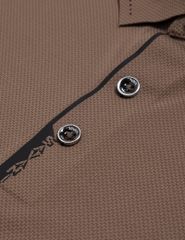 Áo polo ngắn tay nam cổ ép dán