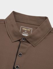 Áo polo ngắn tay nam cổ ép dán