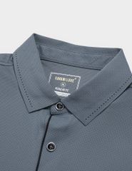 Áo polo ngắn tay nam cổ ép dán