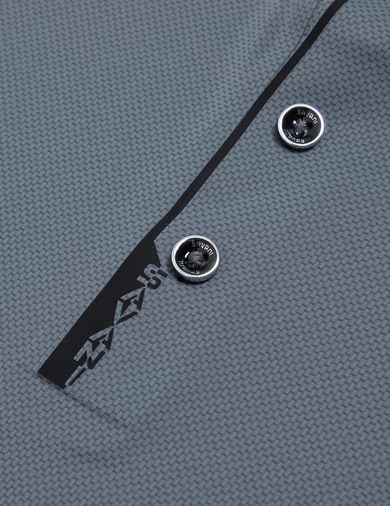 Áo polo ngắn tay nam cổ ép dán