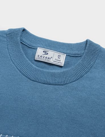 Áo len cổ tròn nam MAL004W4 dáng suông rộng