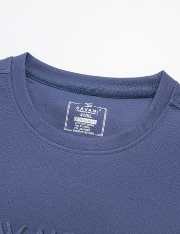 Áo nỉ cổ tròn nam MAN009W4