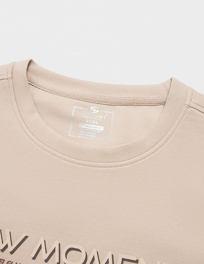 Áo nỉ cổ tròn nam MAN009W4