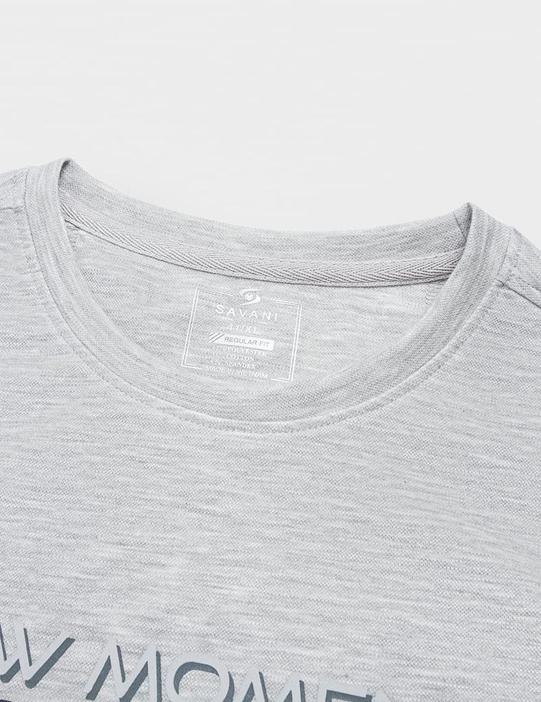 Áo nỉ cổ tròn nam MAN009W4