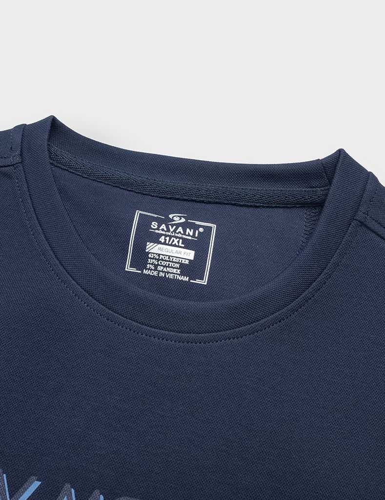 Áo nỉ cổ tròn nam MAN009W4