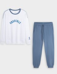 Bộ nỉ nam MBD001W4 dáng suông rộng