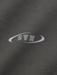 Bộ đồ hè nam cổ V in trước ngực
