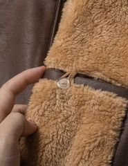 Áo khoác da lộn nam MJD005W4