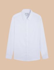 Sơ mi dài tay tà lượn không túi nam MLS338K4