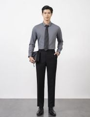 Sơ mi dài tay tà lượn không túi-MLS405K4