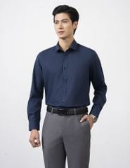 Sơ mi dài tay tà lượn không túi-MLS406K4