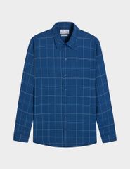 Áo sơ mi dài tay tà lượn không túi nam MLS411K4