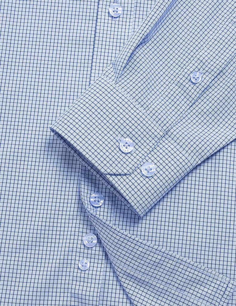 Áo sơ mi dài tay nam tà lượn MLS438K4