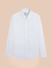 Sơ mi dài tay tà lượn có túi nam MLS444K4