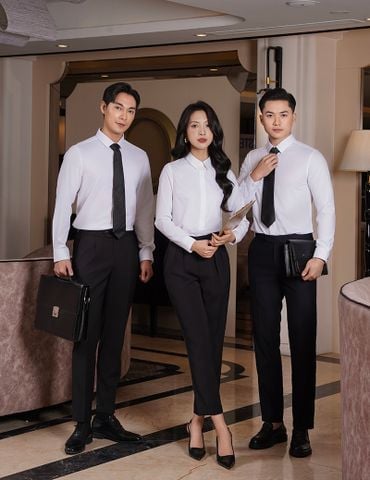 Áo sơ mi đồng phục MLS447K4