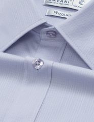 Áo sơ mi nam dài tay tà bằng có túi ngực tiện dụng