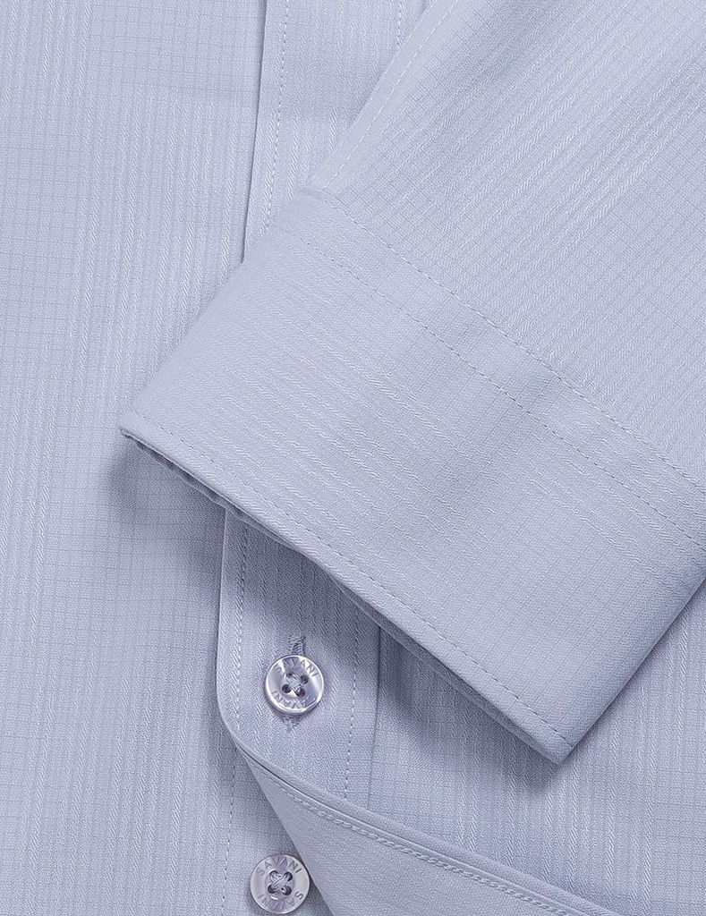 Áo sơ mi nam dài tay tà bằng có túi ngực tiện dụng