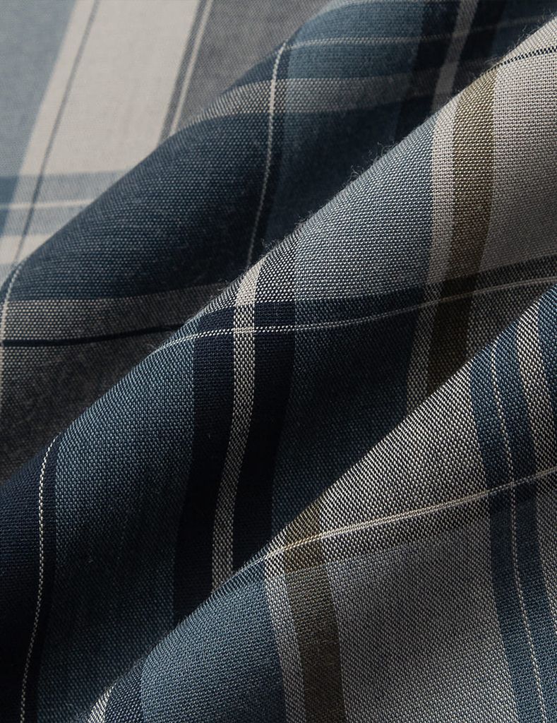 Áo sơ mi nam dài tay smart fit tà lượn không túi