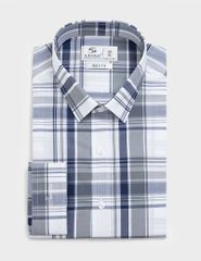 Áo sơ mi nam dài tay tà lượn không túi