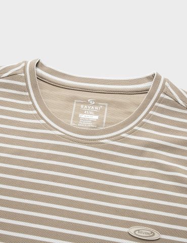 Áo thun dài tay nam cổ tròn MLT001W4