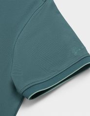 Áo polo nam ngắn tay dáng ôm cổ line