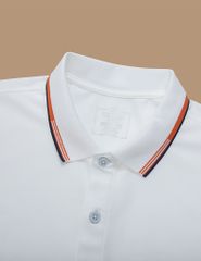 Áo polo nam ngắn tay dáng ôm cổ line