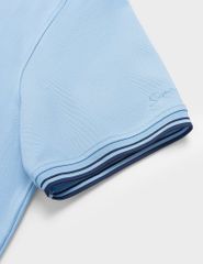 Áo polo nam mắt chim phối cổ tay khác màu