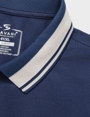 Áo polo nam mắt chim phối cổ tay khác màu