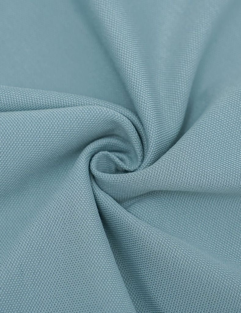 Áo polo nam mắt chim cổ dệt jacquard thêu tay