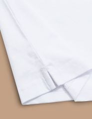 Áo polo nam ngắn tay cổ bo phối line