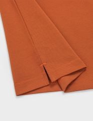 Áo polo nam mắt chim line bo cổ thêu logo tay