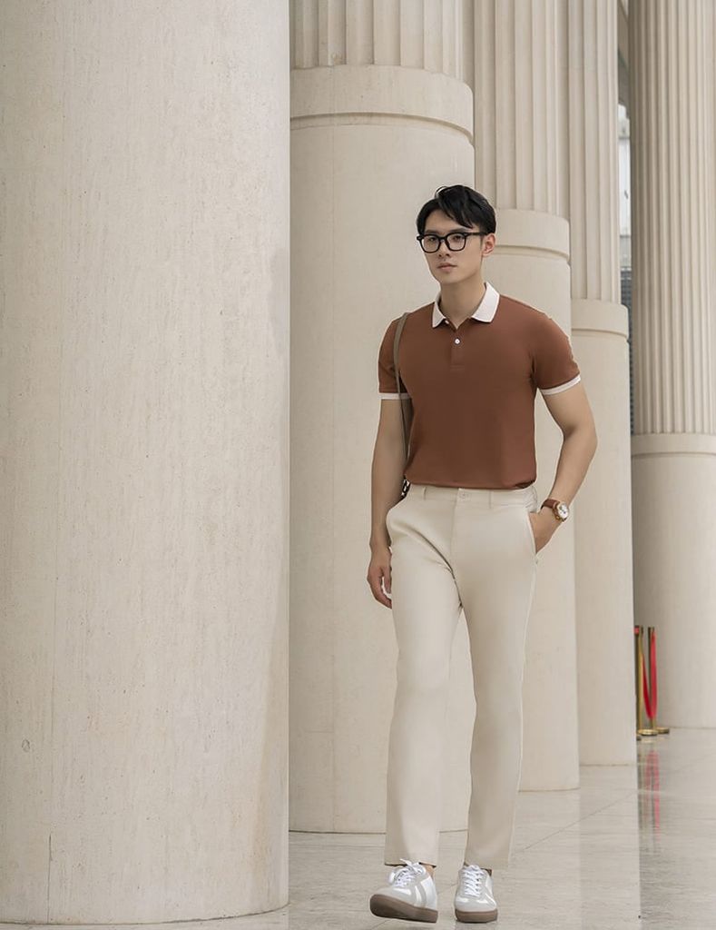 Áo polo nam MPF014S4