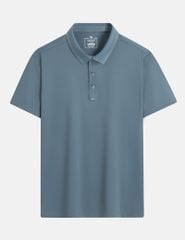 Áo polo nam thể thao slimfit bản cổ vải cắt ép