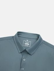 Áo polo nam thể thao slimfit bản cổ vải cắt ép