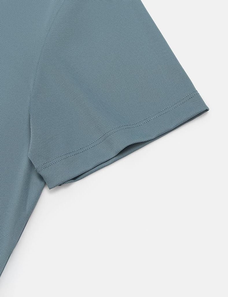Áo polo nam thể thao slimfit bản cổ vải cắt ép