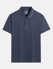 Áo polo nam thể thao slimfit bản cổ vải cắt ép