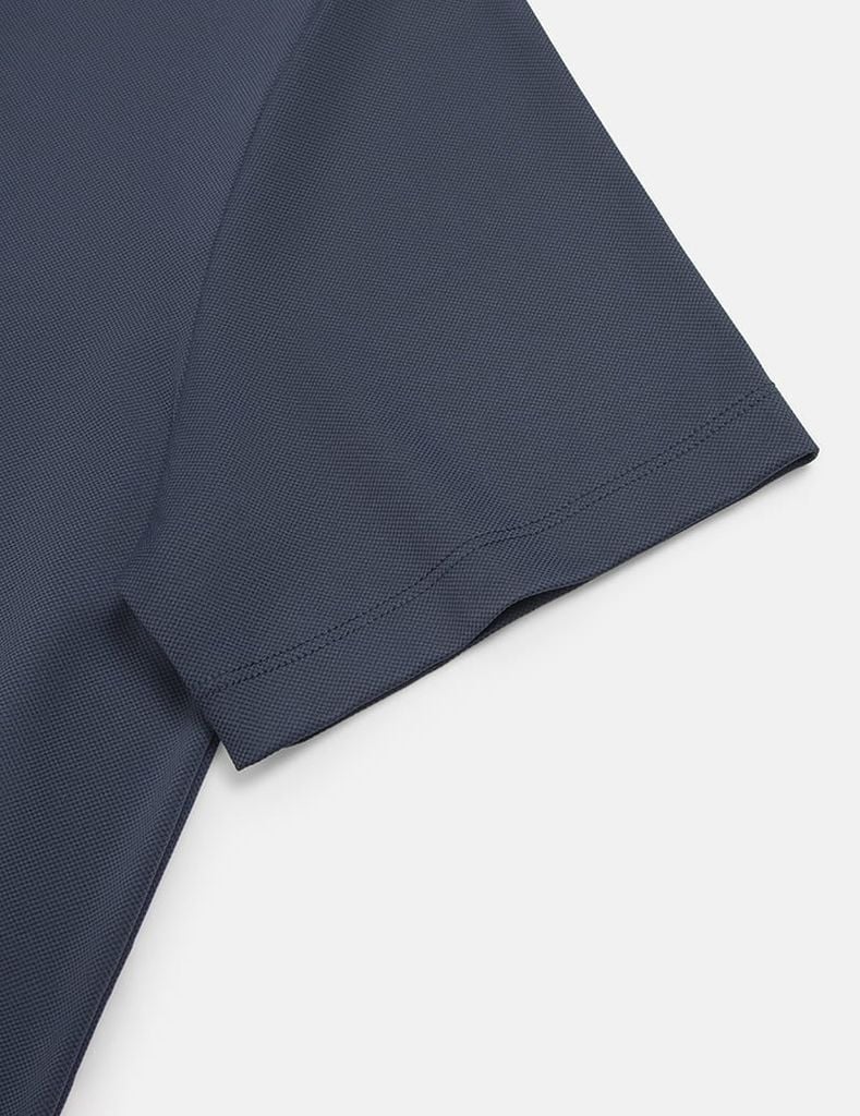 Áo polo nam thể thao slimfit bản cổ vải cắt ép