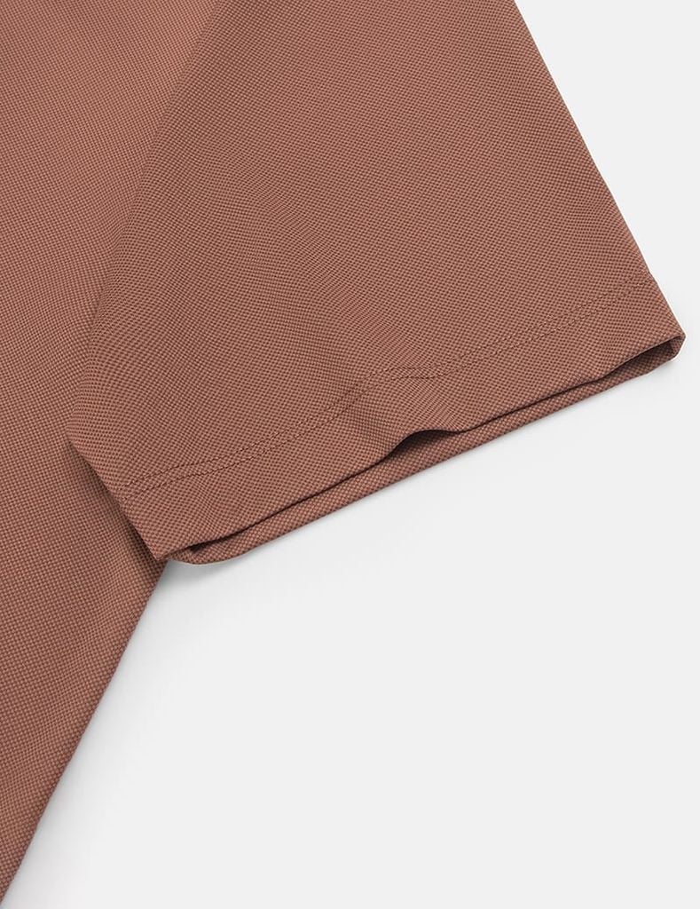 Áo polo nam thể thao slimfit bản cổ vải cắt ép