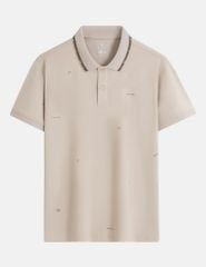 Áo polo nam ngắn tay cổ dệt