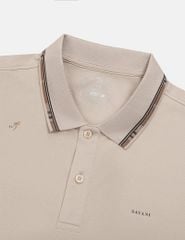 Áo polo nam ngắn tay cổ dệt