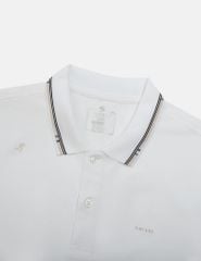 Áo polo nam ngắn tay cổ dệt