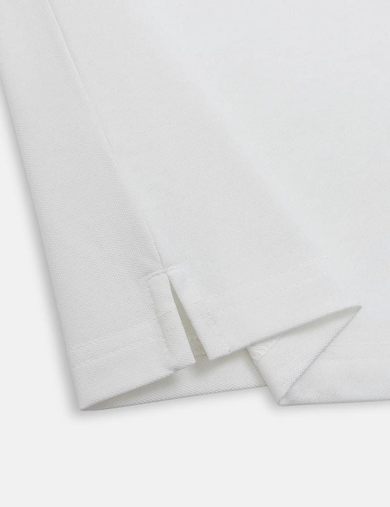 Áo polo nam ngắn tay cổ dệt