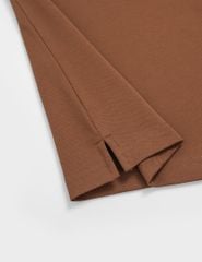 Áo polo nam mắt chim cổ dệt thêu logo ngực