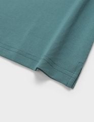 Áo polo nam mắt chim cổ dệt phối thêu logo tay
