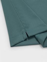 Áo polo nam thể thao cổ cắt ép logo bo tay